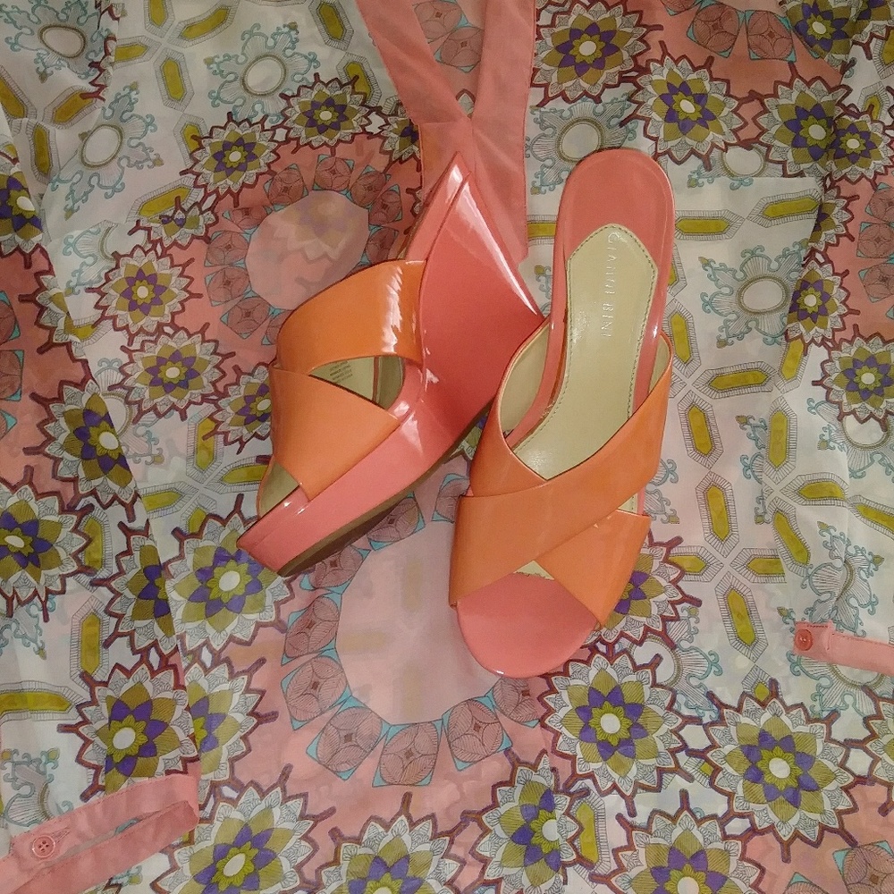 Cute wedge slides